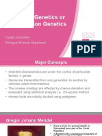 M3 Mendelian or Transmission Genetics