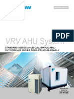 DAIKIN VRV AHU Catalogue