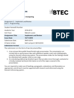 Unit 1 Programming Assignment 2 2018 19V1