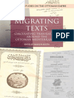 Migrating Texts Circulating Translations Around The Ottoman Mediterranean