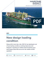 New Design Loading Condition - DNV