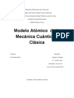 Modelo Atomico de La Mecanica Cuantica y Clasica