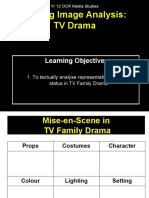 Moving Image Analysis: TV Drama: Learning Objectives