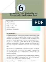 International Parity Relationships and F