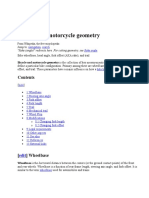 Bicycle and Motorcycle Geometry, Trail