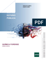 Guía de Estudio Pública: Química Forense