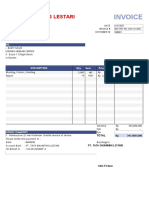 Invoice: Pt. Tata Enjiniring Lestari