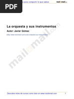 La Orquesta Sus Instrumentos 6222