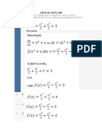 APOL 04 Calculo Diferencial e Integral A Uma Variável