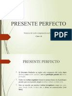 Presente Perfecto - Clase 10