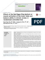 Effects of The Bad Ragaz Ring Method On Muscle Activation of The Lower Limbs and Balance Ability in Chronic Stroke: A Randomised Controlled Trial