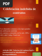 Celebración Indebida de Contratos