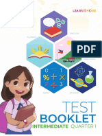 Test Booklet Intermediate