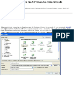 Cadastro de Clientes em C# Parte 1 e 2 e 3