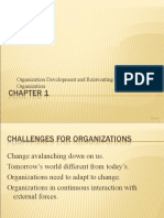 Organization Development and Reinventing The Organization: 1 Slide 1