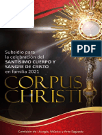 Corpus Christi - Subsidio Celebración en Familia