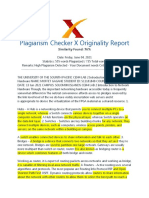 Plagiarism Checker X Originality Report: Similarity Found: 76%