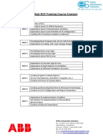 EXCEL Training Course Content - ABB 800xa DCS V1.1