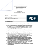 Acta de Compromiso de Los Hogares Comunitarios