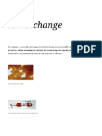 Ion Exchange Method of Soil