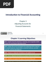 Introduction To Financial Accounting: Adjusting Accounts For Financial Statements