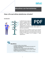 Por Que Utilizar Plataformas Virtuales