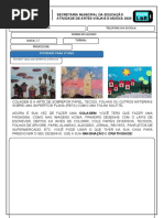 Atividade para 3º Ano: Secretaria Municipal Da Educação Atividade de Artes Visuais E Música 2020