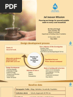 Jal Jeevan Mission: Planning and Design For Assured Potable Water To Every Rural Household