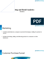 Marketing and Retail Analytics