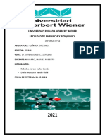 INFORME N°10 Quimica Organica Obtencion Del Acetileno