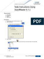 2.5D Mode Instructions Using Boardmaster 5.1.X: Requirements