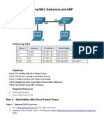 Week10-Lab-build A Network With Switch and Observe MAC Addresses and ARP