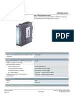 Data Sheet 6GT2002-0GA10: Transfer Rate