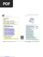 User Manual: M-Bus / RS232 - Converter