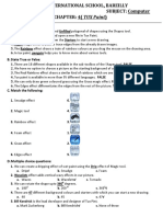 CLASS-IV COMPUTER Ch-4 TERM-I SOLUTION-19-20