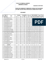 Revised Merit List Open Merit 200713