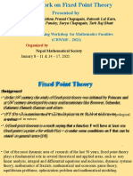 Fixed Point Theory