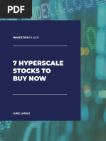 7 Hyperscale Stocks To Buy Now: Investor Place