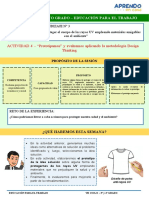 III EXPERIENCIA DE APRENDIZAJE - ACT 4 - 3° y 4° GRADO