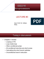 EEE316 Microprocessors: Lecture #3