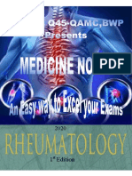 Rheumatology Medicine