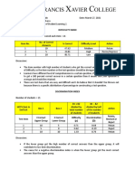 EDUC6 (Difficulty and Discrimination Indexes)