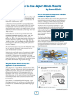 Super Minds Phonics Focus: An Introduction To The Sections