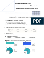 Ficha Revisão-Frações