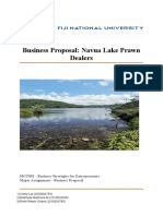 MGT 802 - Major Project - Navua Lake Prawn Dealers