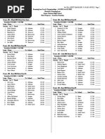 RunningLane Champs Saturday Heat Sheets