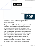 Modified Rosin Ester Preparation