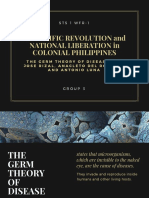 (STS WFR) GROUP 3 PPT - The Germ Theory and Jose Rizal, Antonio Luna, Anacleto Del Rosario