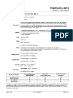 Thermaline 4674: Selection & Specification Data