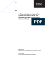 Software Development and Delivery Performance Measurement and Management: Optimizing Business Value in Software